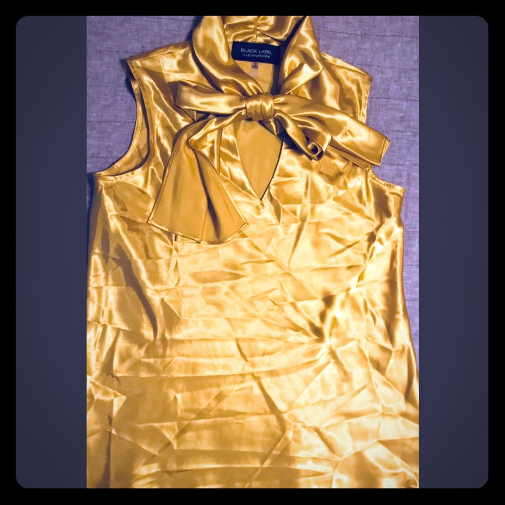 Black Label By Evan Picone Top XS